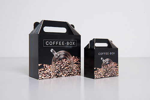 Verpackungsdesign Kaffeebox